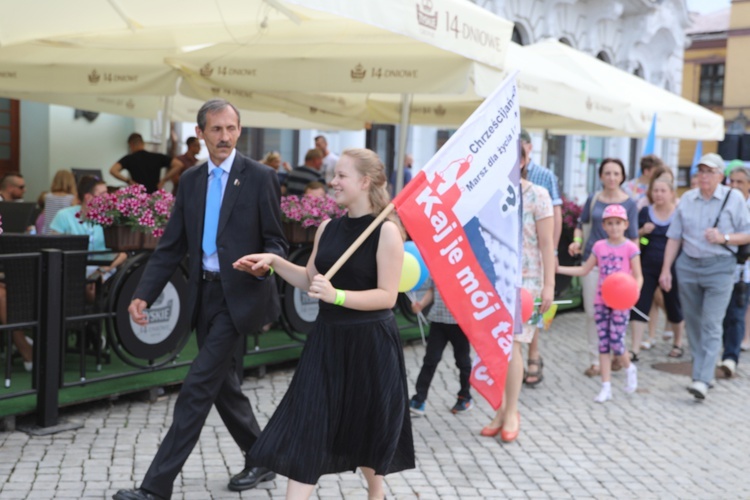 Marsz dla Życia i Rodziny w Cieszynie - 2018