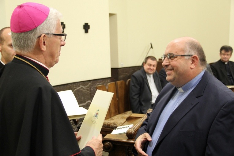 Rozdanie dekretów proboszczowskich