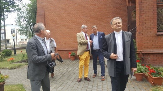 Hrabia Hans Urlich Schaffgotsch zwiedza Śląsk