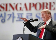 Trump zapowiada denuklearyzację Korei Płn.