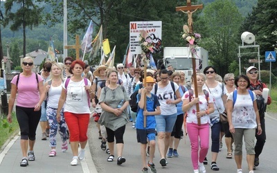 Już po raz 11. Cięcina pielgrzymowałą do Matki Bożej Kalwaryjskiej