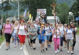 Już po raz 11. Cięcina pielgrzymowałą do Matki Bożej Kalwaryjskiej