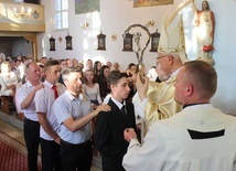 Bierzmowanie - parafia NSPJ w Gardei
