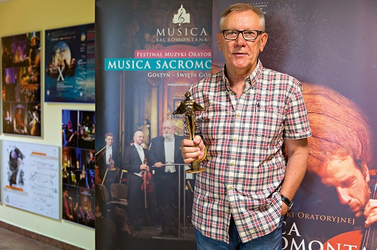 Leszek Jankowski od lat jest dyrektorem organizacyjnym Festiwalu muzyki oratoryjnej „Musica Sacromontana”.