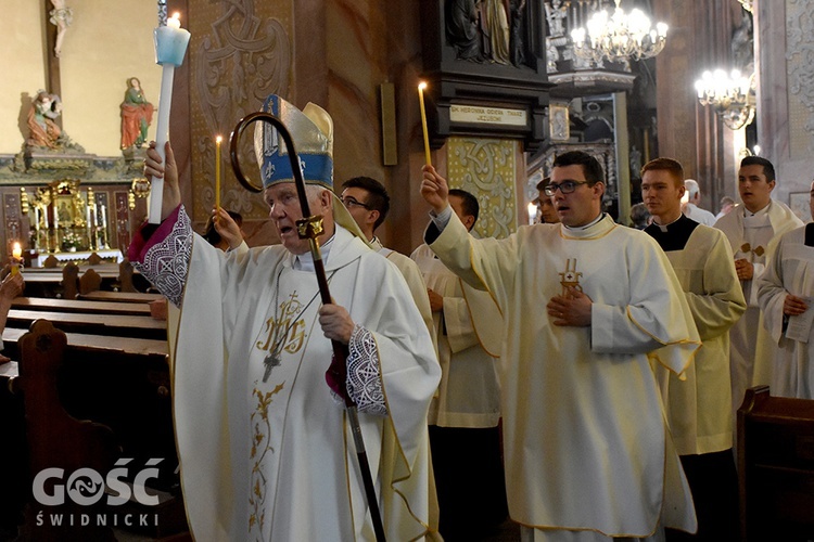 Nabożeństwo fatimskie w świdnickiej katedrze