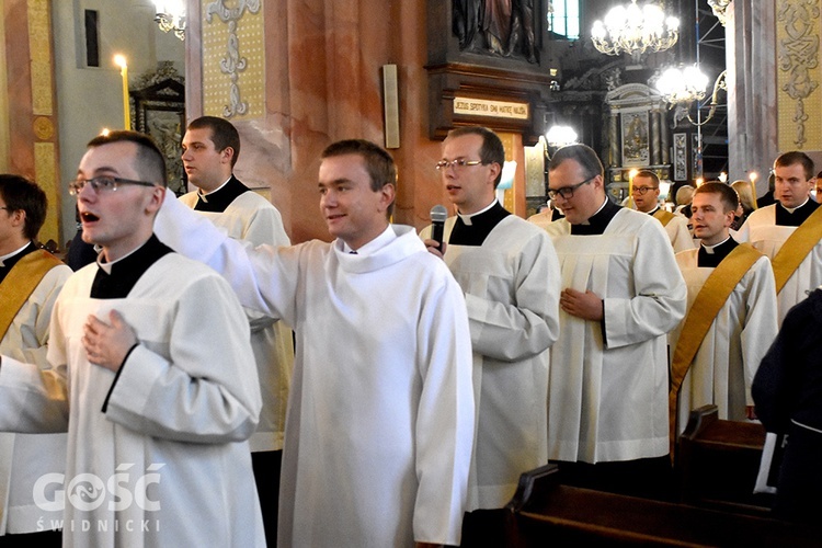 Nabożeństwo fatimskie w świdnickiej katedrze