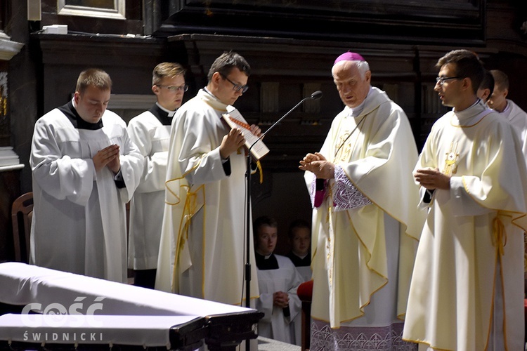 Nabożeństwo fatimskie w świdnickiej katedrze