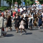 Korowód na 100-lecie niepodległości w Mławie