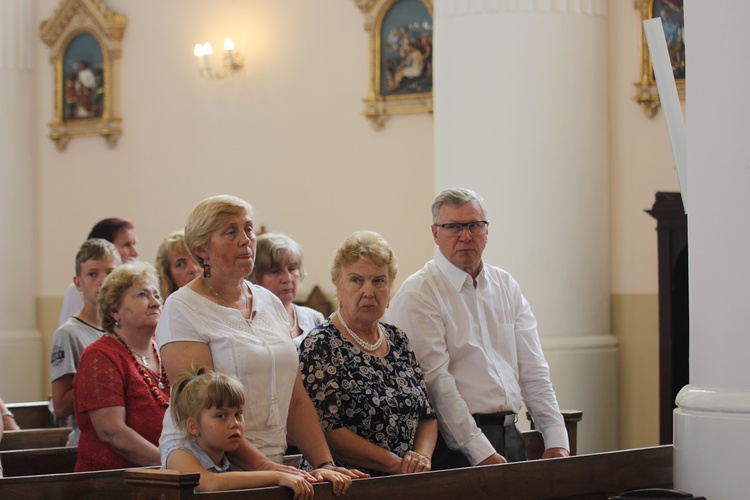 Poświęcenie zegara w Bąkowie Górnym