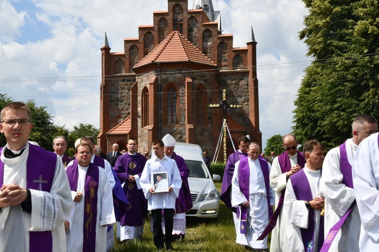 Pożegnanie śp. ks. Pawła Rusaka