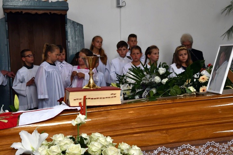 Pożegnanie śp. ks. Pawła Rusaka