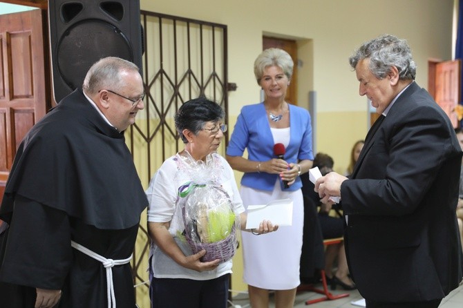 S. Berta Hernandez w szkole bł. Michała Tomaszka w Łękawicy