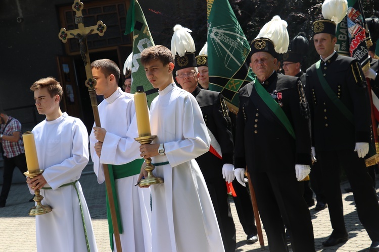 Msza z okazji nadania patronatu św. Barbary miastu Knurów