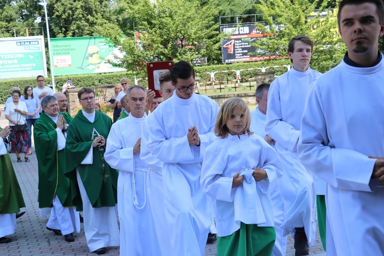 Msza z okazji nadania patronatu św. Barbary miastu Knurów