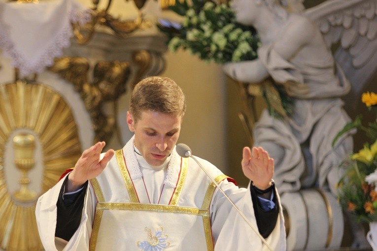 Msza św. prymicyjna ks. Krzysztofa Lichoty