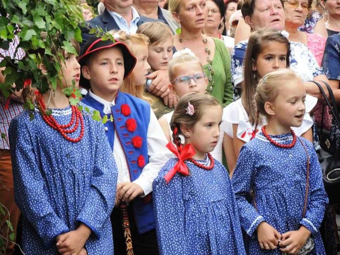 Tablica świętych Kawalerów Orderu Uśmiechu w Leśnej