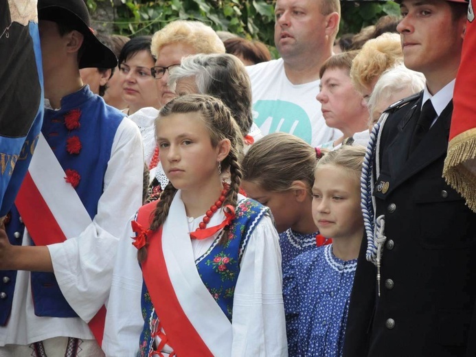 Tablica świętych Kawalerów Orderu Uśmiechu w Leśnej