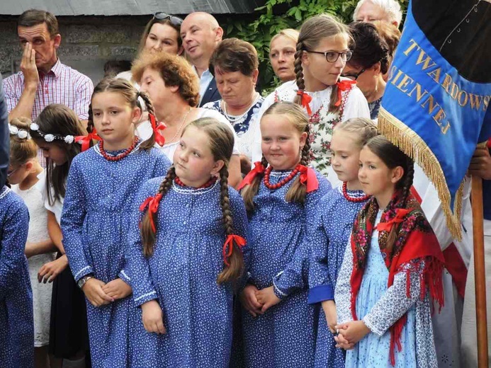 Tablica świętych Kawalerów Orderu Uśmiechu w Leśnej