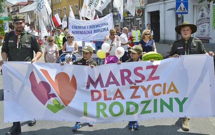 Marsz dla Życia i Rodziny w Płońsku