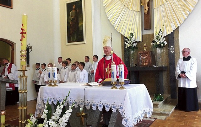 Mszy św. przewodniczył bp Adam Odzimek.