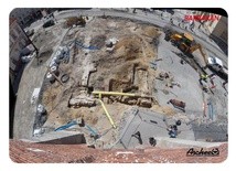 Miejsce prowadzonych prac archeologicznych