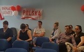 Strefa kibica w rudzkim szpitalu