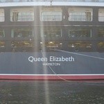 Statek pasażerski "Queen Elizabeth" w Gdyni