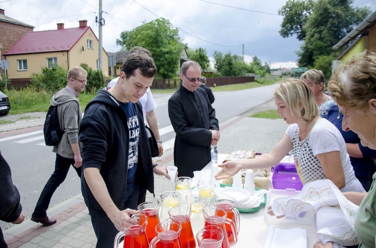 Seminaryjna pielgrzymka do Bielin 