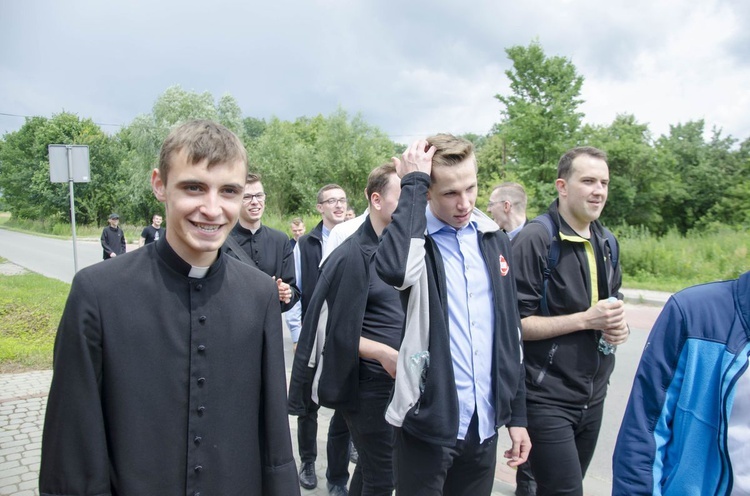 Seminaryjna pielgrzymka do Bielin 