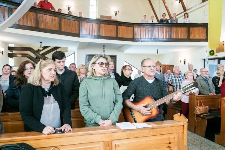 Brazylijczycy świętują ze swoim misjonarzem w Siołkowicach