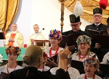 Chór z Nakła Śląskiego śpiewał w kościele w Boczkach Chełmońskich