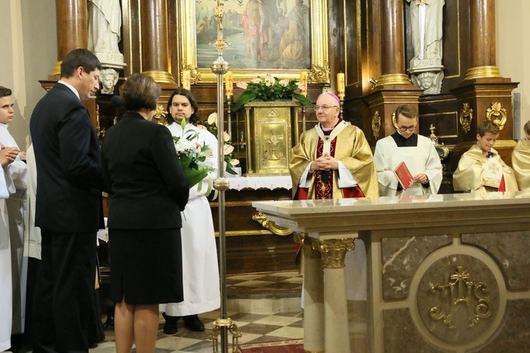 Konsekracja ołtarza w Nałęczowie