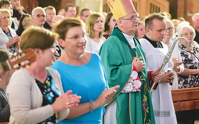 Wspólnej modlitwie dziękczynnej przewodniczył abp Józef Górzyński.