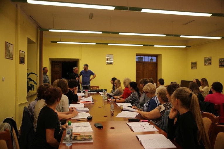 Próby przed oratorium 