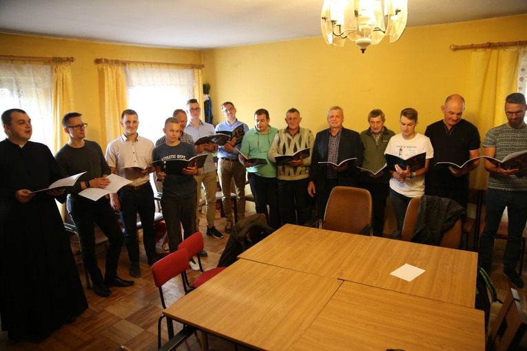 Próby przed oratorium 