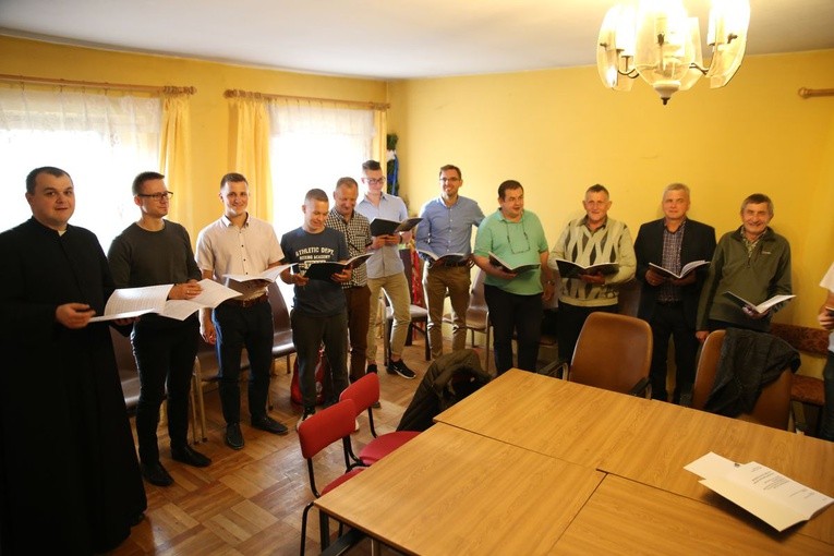 Próby przed oratorium 