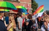 Protest przeciwko Modelowi na rzecz Równego Traktowania