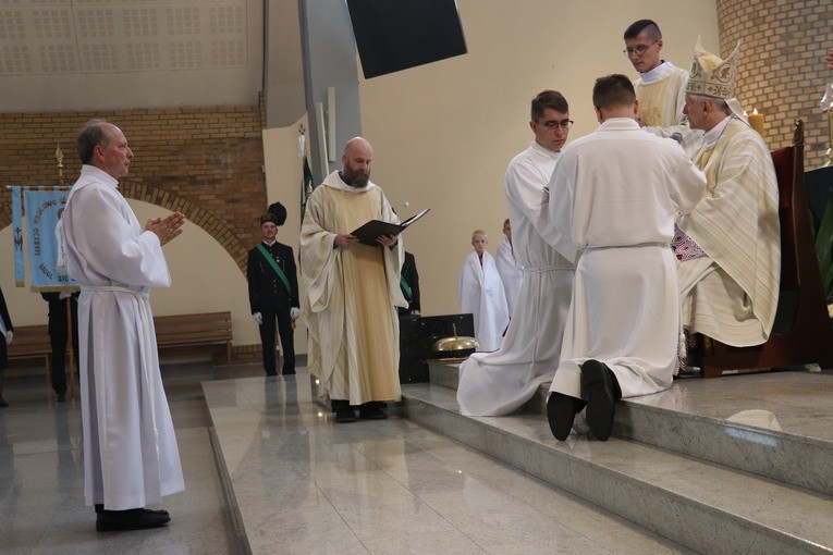 Święcenia diakonatu Krystiana Kukiełki