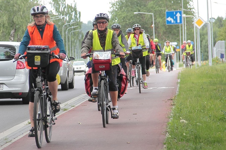 Pielgrzymka rowerowa do Częstochowy - wyjazd z Koszalina