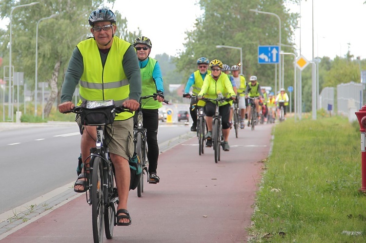 Pielgrzymka rowerowa do Częstochowy - wyjazd z Koszalina