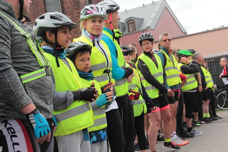 Pielgrzymka rowerowa do Częstochowy - wyjazd z Koszalina