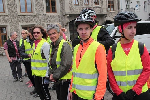 Pielgrzymka rowerowa do Częstochowy - wyjazd z Koszalina