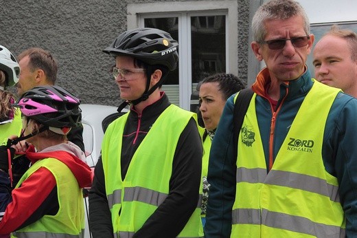 Pielgrzymka rowerowa do Częstochowy - wyjazd z Koszalina