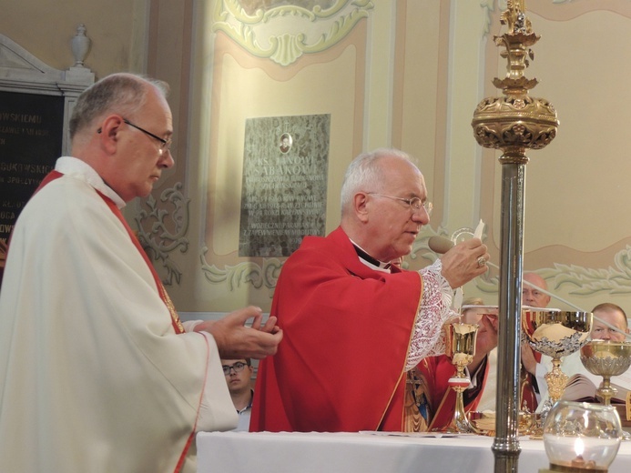 600-lecie parafii w Żychlinie - Msza św. jubileuszowa