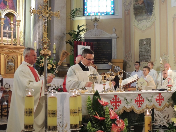 600-lecie parafii w Żychlinie - Msza św. jubileuszowa