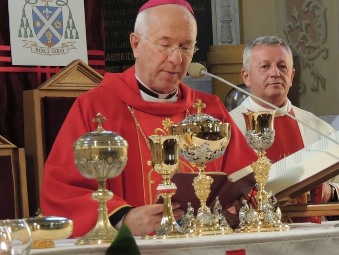 600-lecie parafii w Żychlinie - Msza św. jubileuszowa