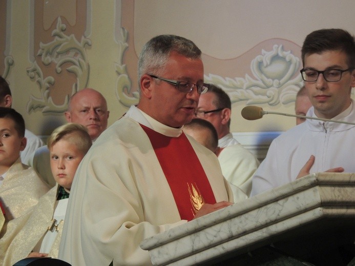 600-lecie parafii w Żychlinie - Msza św. jubileuszowa