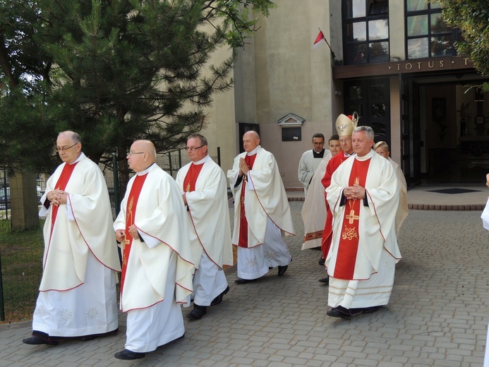 600-lecie parafii w Żychlinie - Msza św. jubileuszowa