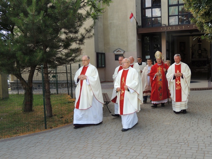 600-lecie parafii w Żychlinie - Msza św. jubileuszowa