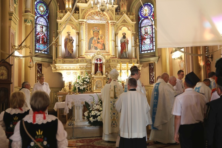 Powitanie obrazu Matki Bożej w Hecznarowicach